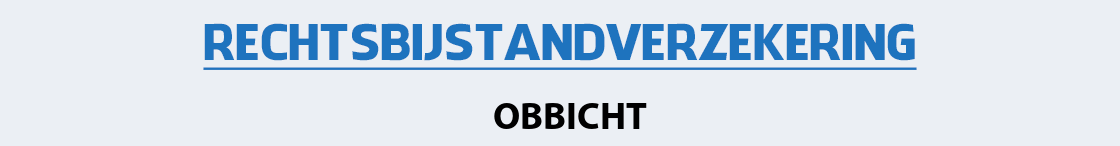 rechtsbijstandverzekering-obbicht