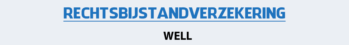 rechtsbijstandverzekering-well